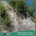 galvanized slope protecting net rockfall netting