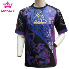 Camisa de rugby personalizada de venda quente