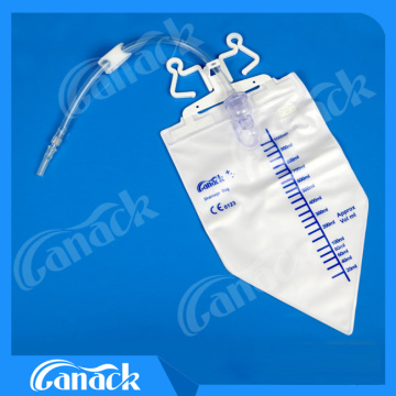 Drainage Bag with Ani-Reflux Drip Chamber