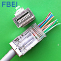 RJ45 EZ connector EZ CAT6 connectors