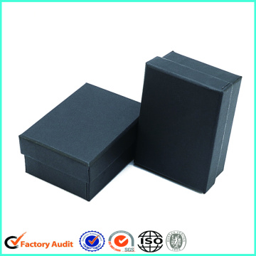 Elegant Cufflink Black Cardboard Display Box