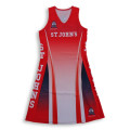 Women digital print sublimated netball jersey dress