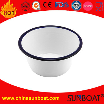 Kitchen Utensil Enamel Carbon Steel Pudding Basin