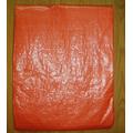 Orange Waterproof PE Tarpaulin