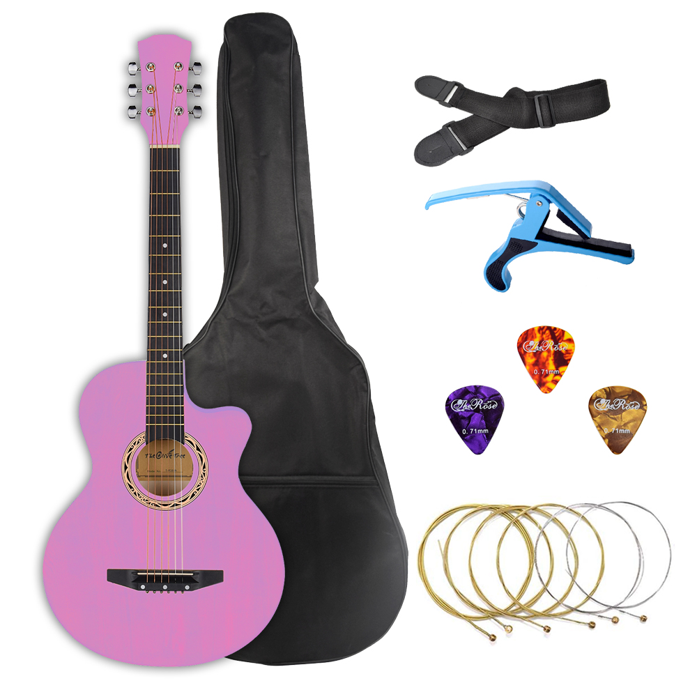 The Olive Tree 38 inch Beginner Acoustic Guitar (3) The Olive Tree 38 inch Beginner Acoustic Guitar (3)