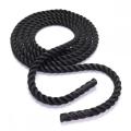 women child fitness battling Physical training battle rope