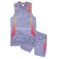 polyester mesh basketball sportswear with fashion design