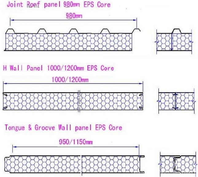 EPS Rock Wool Sandwich Panel Roll Forming Machine 