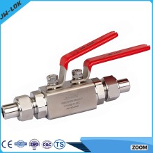 China best-selling high Pressure ball stop cock valves