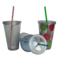 Disposable Plastic Coffee Cup With Lid And Eyedropper