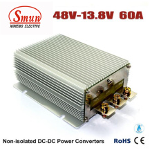 Waterproof 48VDC to 13.8VDC 60A 828W DC DC Buck Converter