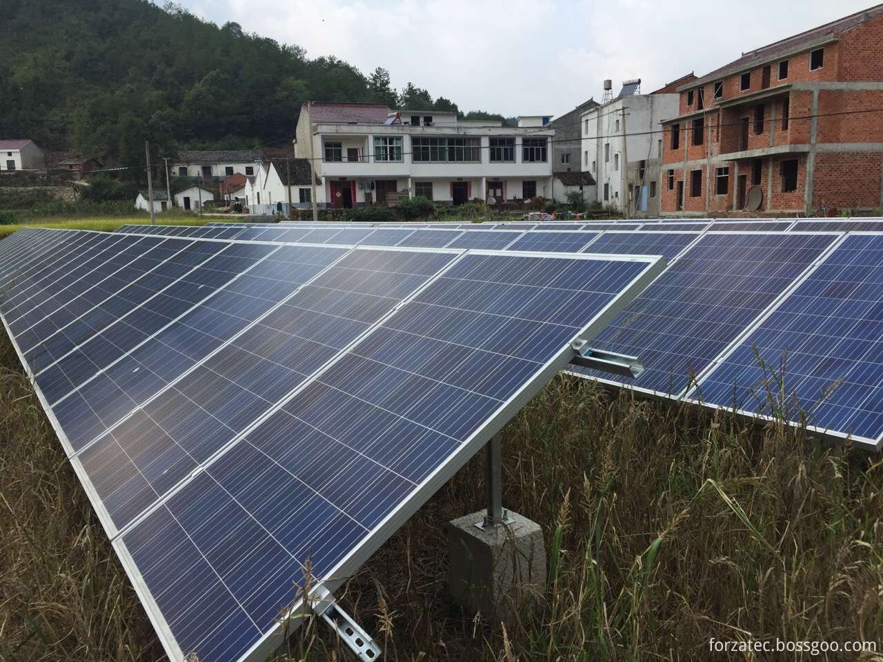 Poly PV Panel in power system