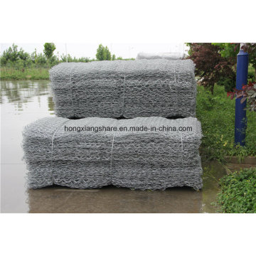 Gabion Box Pvc Revêtu de Zinc Galvanisé