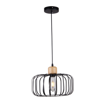 Modern new black iron outdoor pendant