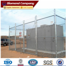 China Factory PVC Coated Chain Link Mesh Garden Fence Price