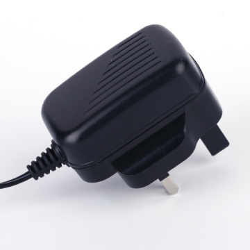 12V1A UK power adapter CE VI Rohs