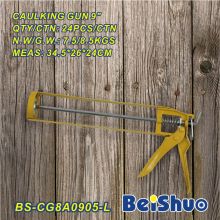 Heavy Duty Mute Aluminium Tube Caulking Gun