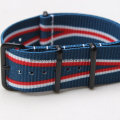 Пользовательский печатный нейлон Nato Watch Strap 22mm Mesh Band Watch