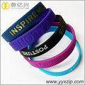 Hot Sale ink filled silicone wristbands for gift