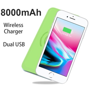 2018 Power Bank Wireless Ladegerät für iPhone X