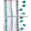 Gemstone jewellery accessory bead with dyed color