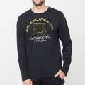 Mens Casual Print and Embroidery Long Sleeve T-Shirts