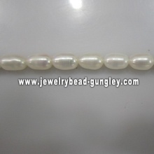 For sale rice shape fashion freshwater pearls