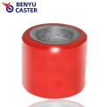 180mm 200mm Red TPU Forklift Truck Wheel