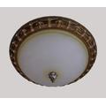 Classical Resin Ceiling Lamp with Glass Shade (SL92631-3)