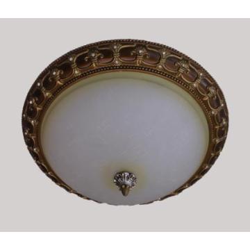 Classical Resin Ceiling Lamp with Glass Shade (SL92631-3)