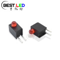 Indicador de placa de circuito LED rojo difuso de 3 mm