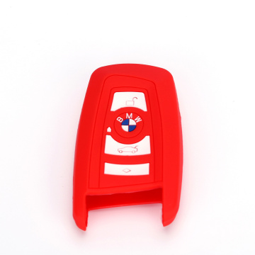 Key holder fob silicone case for bmw