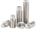 A2-70 hex socket set screw with dog end