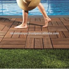 OUTDOOR FLOOR TILES 19MM / 12 SLATS INTERLOCKING PLASTIC FLOOR FLIESEN IM CHEAP PREIS