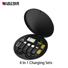 6 In 1 Sets Multi Function charging cable