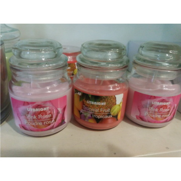 Glass yankee candles glass holders scented candles