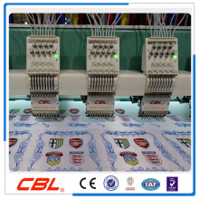 9 needle 15 head high speed flat computerized embroidery machine