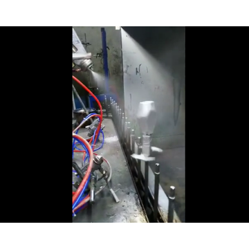 small automatic spray painting glass machine line