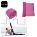 Rutschfestes Yoga-Trainingszubehör Fitness TPE Yoga Mat