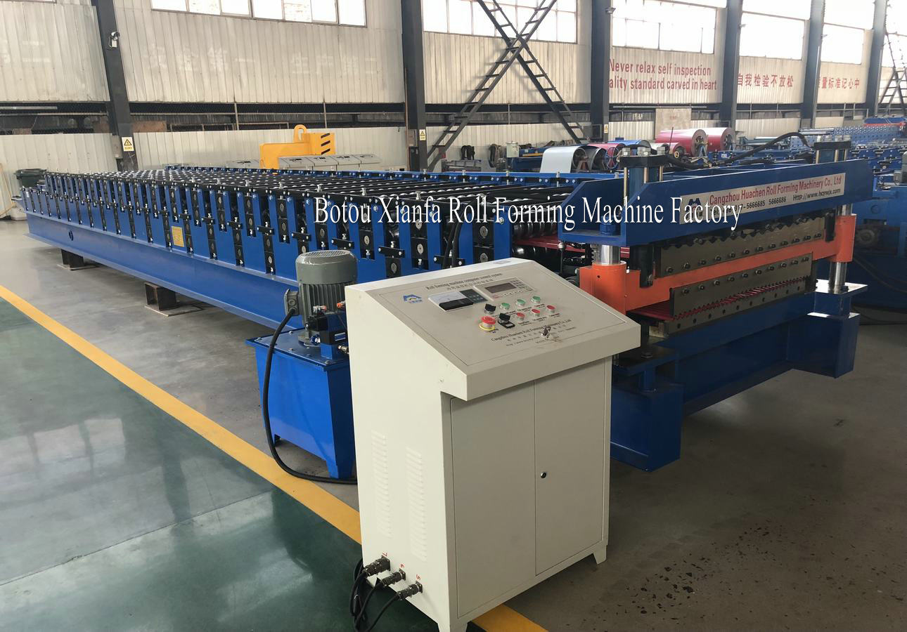 Double corrugated machine