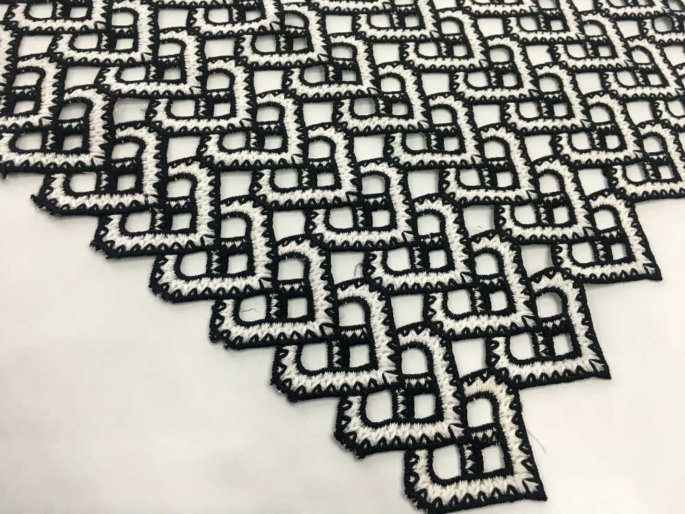 Chemical Lace Embroidery Fabric