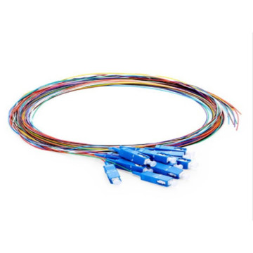 Traço de cor com código de cores de fibra SC