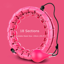 Melors Hula Hoop 18 setctions Pink