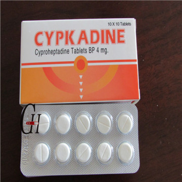 Comprimidos Cyproheptadine 4mg
