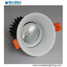 Triac 0-10V Dali Dimmable Empotrable LED COB Downlight