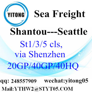 Shantou Trucking Service to Seattle