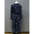 women's chiffon  long dress