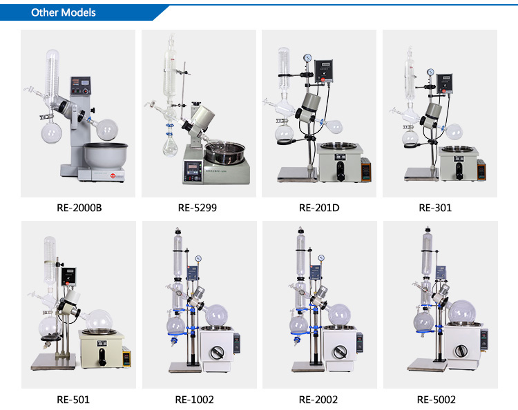 Electric Heating Flask Distiller Rotary Evaporator Equipment