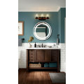 Modern 304 stainless steel Round bathroom mirror cabinet