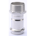 V Profile Male Threaded Coupling Press Fitting